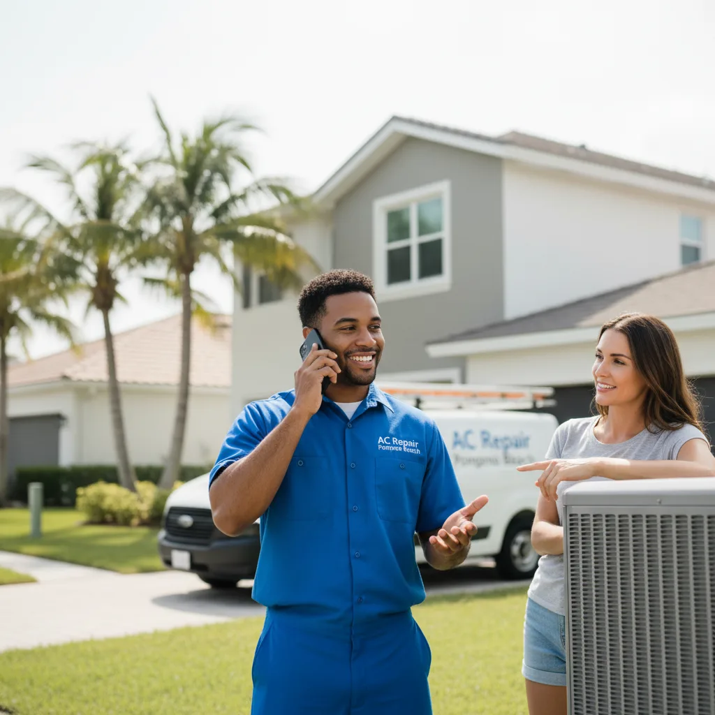 AC Repair Pompano Beach customer support in Prospect Heights